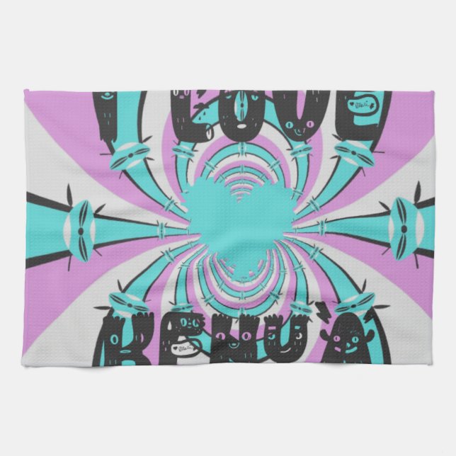 Paño De Cocina Hakuna Matata Kenya (Horizontal)