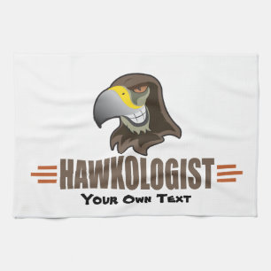 Paño De Cocina HALCONES - Aves, Mascota de equipo deportivo escol