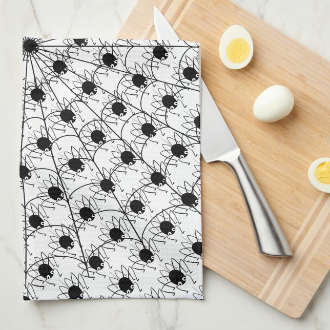 Paño De Cocina Halloween (Doblado Cuarto)