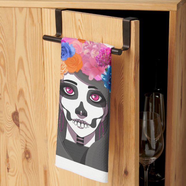 Paño De Cocina Halloween   (Pliegue de tercios)