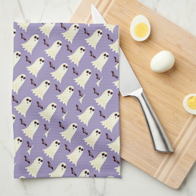 Paño De Cocina Halloween (Doblado Cuarto)