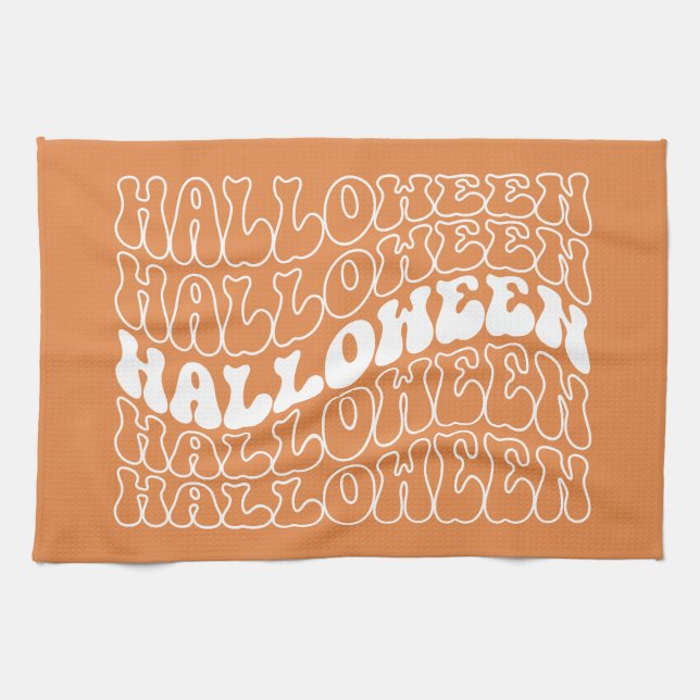 Paño De Cocina Halloween (Horizontal)