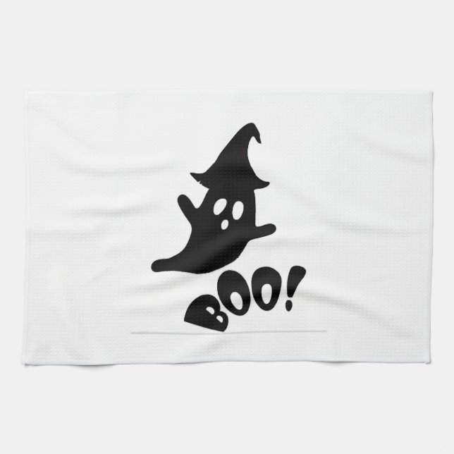 Paño De Cocina Halloween boo                 (Horizontal)
