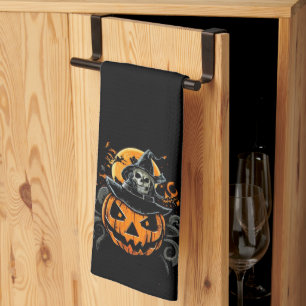 Paño De Cocina Halloween/calabaza/otoño/otoño