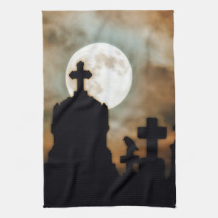 Paño De Cocina Halloween Dusk