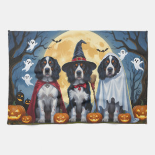 Paño De Cocina Halloween es divertido para los perros que se prep