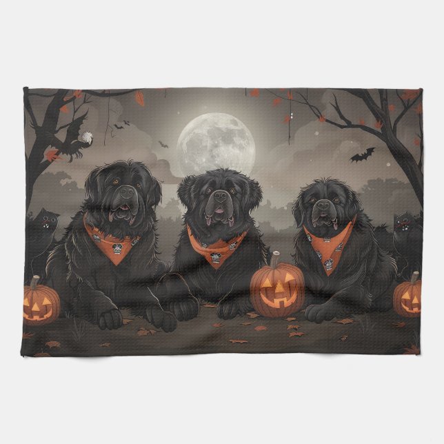 Paño De Cocina Halloween Espeluznante de Terranova (Horizontal)