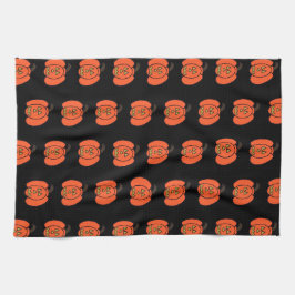 Paño De Cocina Halloween Fantasma Jack o Lanterns