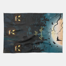 Paño De Cocina Halloween fantasmal