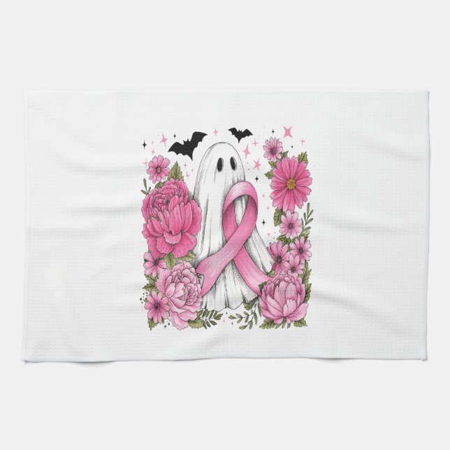 Paño De Cocina Halloween Ghost Boho (Horizontal)