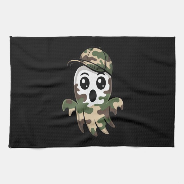 Paño De Cocina Halloween Ghost Kids (Horizontal)