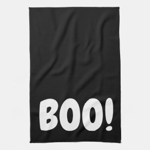 PAÑO DE COCINA HALLOWEEN HOLIDAY GRÁFICO BOO KITCHEN PLATO TOWEL