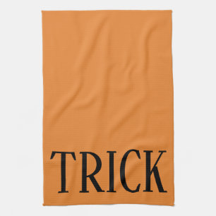 PAÑO DE COCINA HALLOWEEN HOLIDAY GRÁFICO TRICCHE KITCHEN PLATO TO