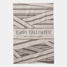 Paño De Cocina Halloween Nombre familiar personalizado Bandas mom