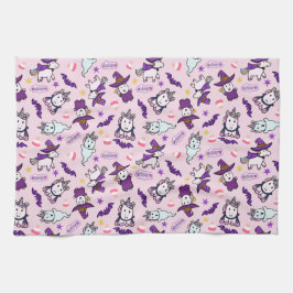 Paño De Cocina Halloween Unicornios