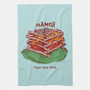 Paño De Cocina Hangi Maori Cocinar Comida Kai