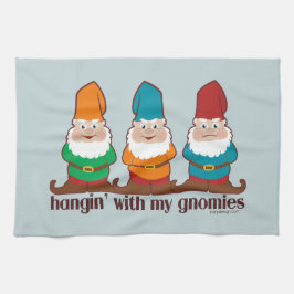 Paño De Cocina Hangin con mi Gnomies