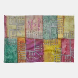 Paño De Cocina Hanukkah Funky Menorahs