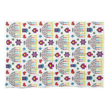 Hanukkah Hanukkiah Luminosa y brillante