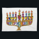 Paño De Cocina Happy Hanukkah Dreidels Menorah<br><div class="desc">Está viendo la colección de diseño de Lee Hiller. Coleccionista,  ropa,  regalos y objetos de colección Lee Hiller Photography o colección de arte digital. Puedes ver su fotografía de la naturaleza en http://HikeOurPlanet.com/ y seguir su blog de senderismo dentro del Parque Nacional de Hot Springs.</div>