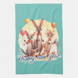 Paño De Cocina Happy new year at last