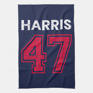Paño De Cocina Harris 47 I - Kamala Harris Por Presidente