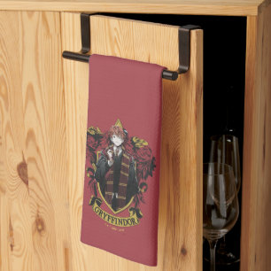 Paño De Cocina HARRY POTTER™ Anime Ron Weasley Escudo de la Cas