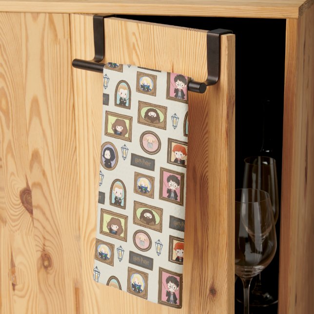 Paño De Cocina HARRY POTTER™ Chibi Picture Frame Pattern (Pliegue de tercios)