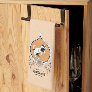 Paño De Cocina HARRY POTTER™ Escudo Delicado Sketch HUFFLEPUFF™