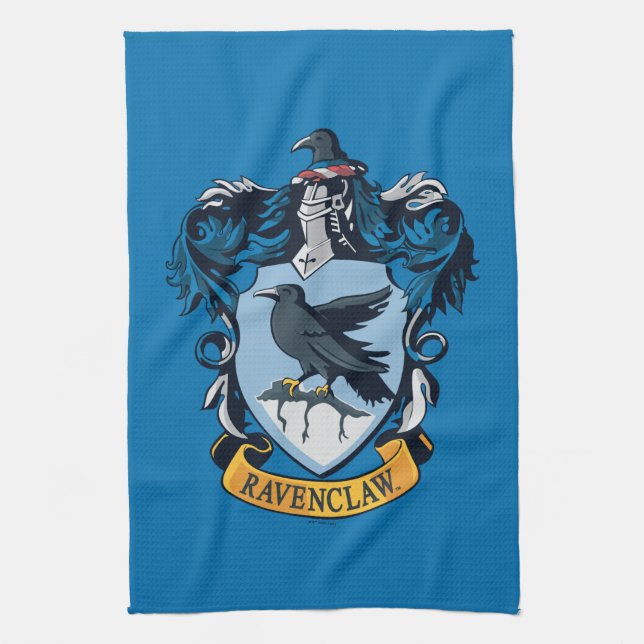 Paño De Cocina Harry Potter | Escudo Gótico Ravenclaw (Vertical)