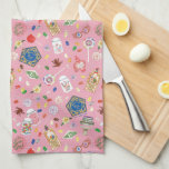 Paño De Cocina HARRY POTTER™ | Ranas de chocolate y patrón de dul<br><div class="desc">Eche un vistazo a este diseño de patrón de dulces HARRY POTTER™.</div>