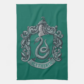 Paño De Cocina Harry Potter | Slytherin Escudo Green