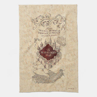 Paño De Cocina Harry Potter Spell | Mapa de Marauder