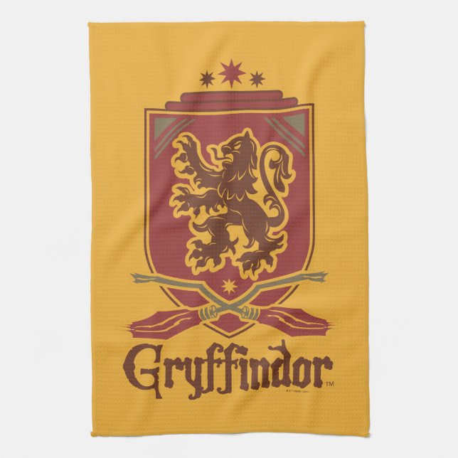 Paño De Cocina Harry Potter | Tarjeta Gryffindor QUIDDITCH™ (Vertical)