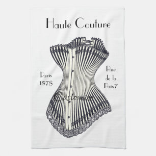 Paño De Cocina Haute Couture Corset Thunder_Cove
