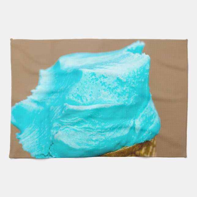 Paño De Cocina Helado con macro de gofre (Horizontal)