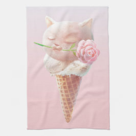 Paño De Cocina Helado Kitty - Rosy & Dreamy
