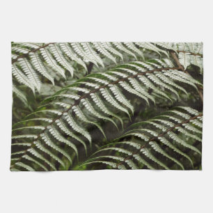 Paño De Cocina Helechos II Verde Oscuro Naturaleza
