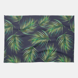 Paño De Cocina Helechos Tropicales