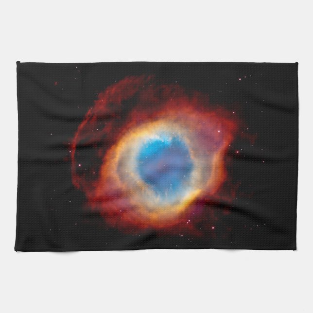 Paño De Cocina Helix Nebulosa Planetaria NGC 7293 - Ojo de Dios (Horizontal)