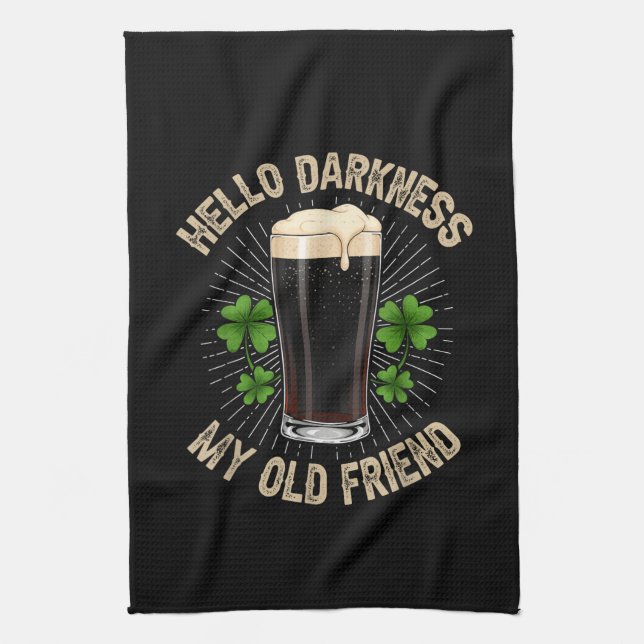 Paño De Cocina Hello Darkness My Old Friend (Vertical)