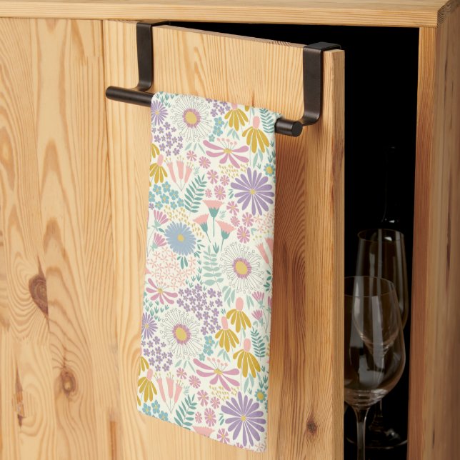 Paño De Cocina Hello Spring Kitchen Towel (Pliegue de tercios)