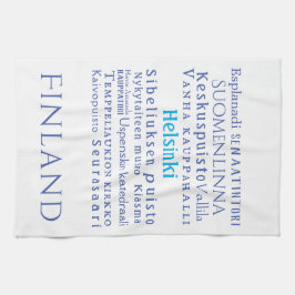 Paño De Cocina Helsinki Landmarks Kitchen Towel