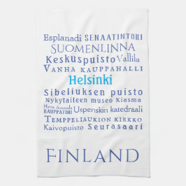 Paño De Cocina Helsinki Landmarks Kitchen Towel