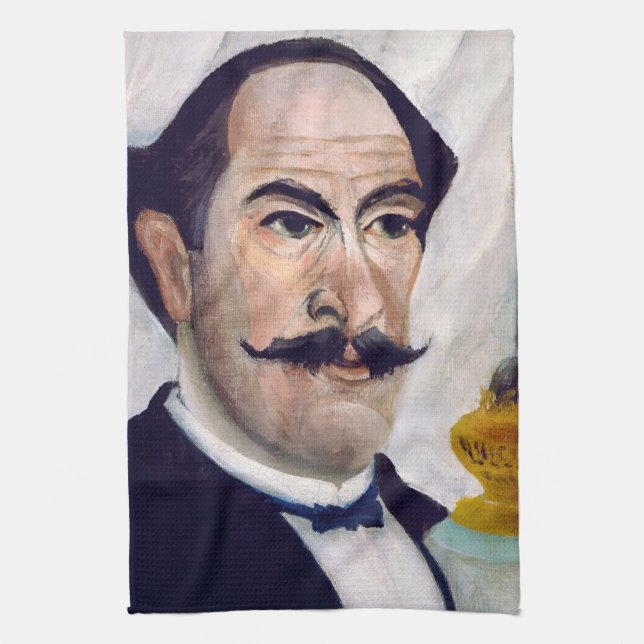 Paño De Cocina Henri Rousseau - autorretrato (Vertical)