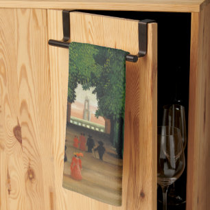 Paño De Cocina Henri Rousseau, Avenida en el Parque de Saint Clou