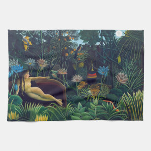 Paño De Cocina Henri Rousseau - El sueño / Le Reve