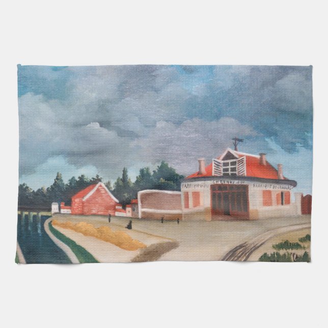 Paño De Cocina Henri Rousseau - La Fábrica de la Presidencia (Horizontal)