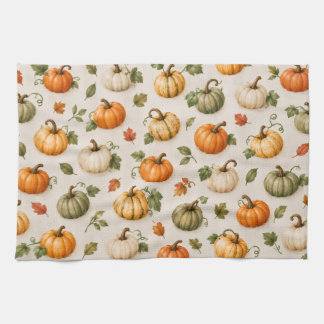 Paño De Cocina Herbstküche – Kochschürze mit Kürbissen und Herbst