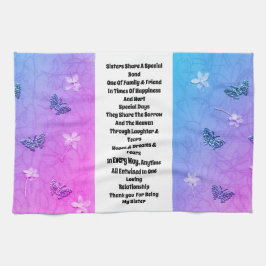 Paño De Cocina Hermana embellecida